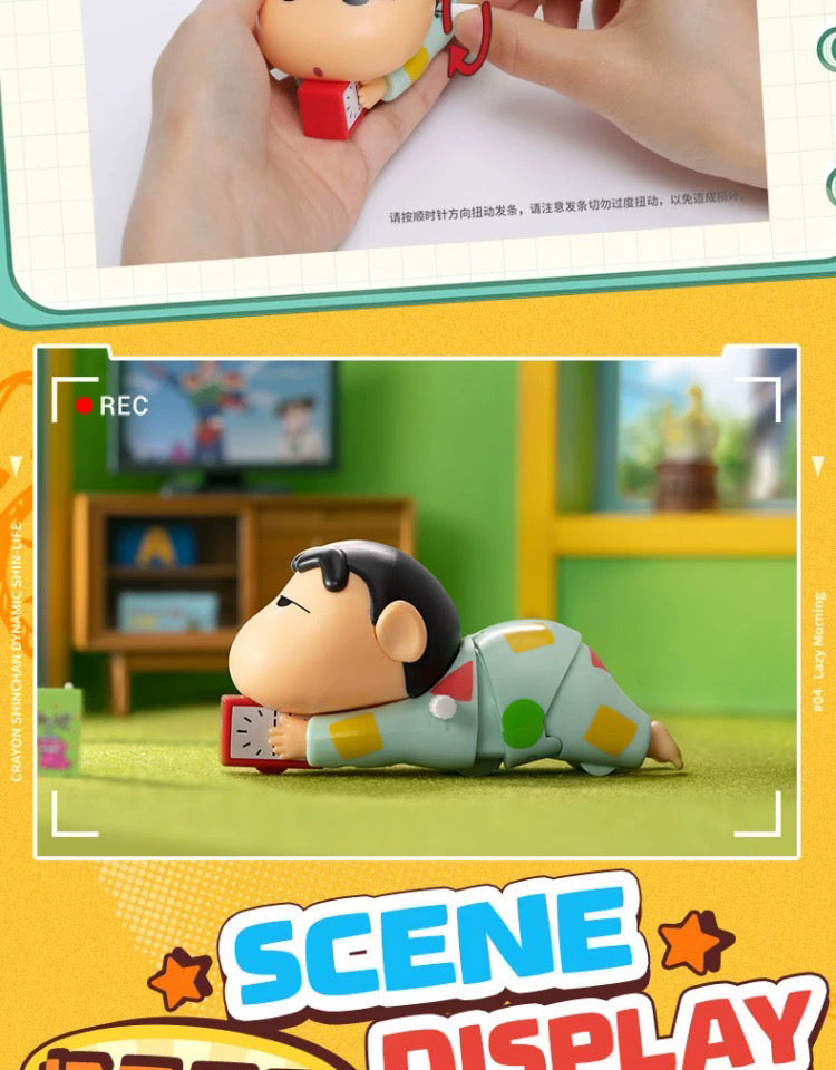 Crayon Shinchan Dynamic Shin-Life BLIND BOX Series Figures