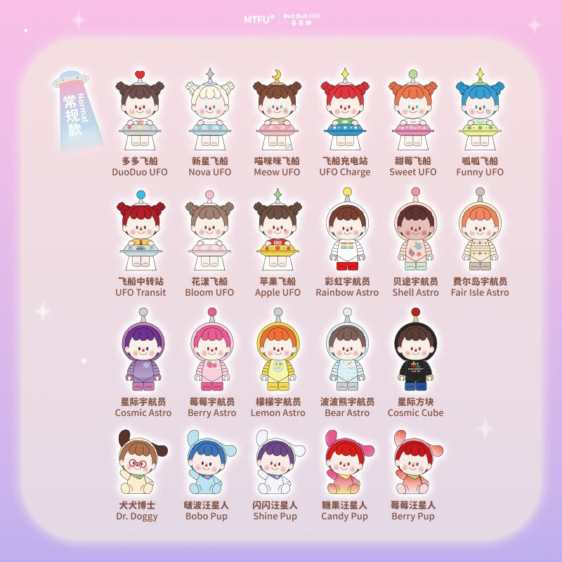 DuoDuoMel-DUODUO SPACE Series Blind Box Figures