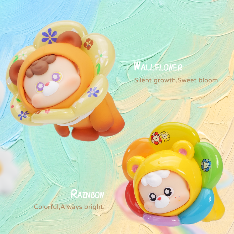 diudiu baby Flora Boom Series Blind Box Figures