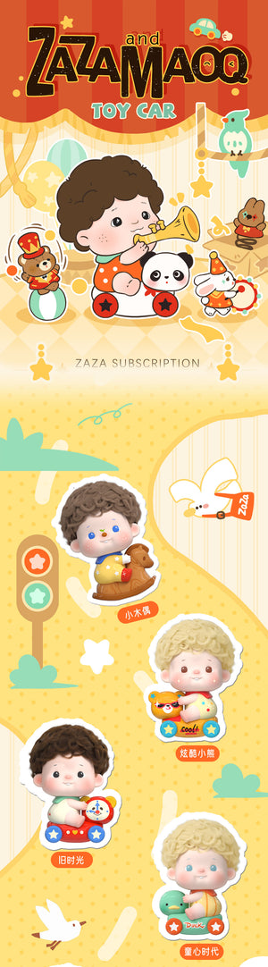 ZAZA &MAOQ toy car Series Blind Box Figures