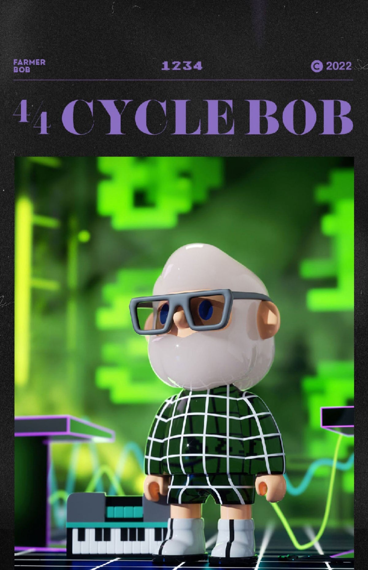 BOB retro：replay Series Blind Box Figures