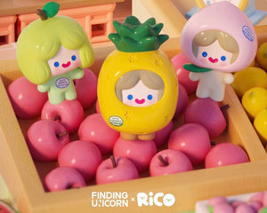 RiCO - HAPPY FRIENDS with ME everywhere - in the FRUIT BASKET BLIND BOX Series Figures