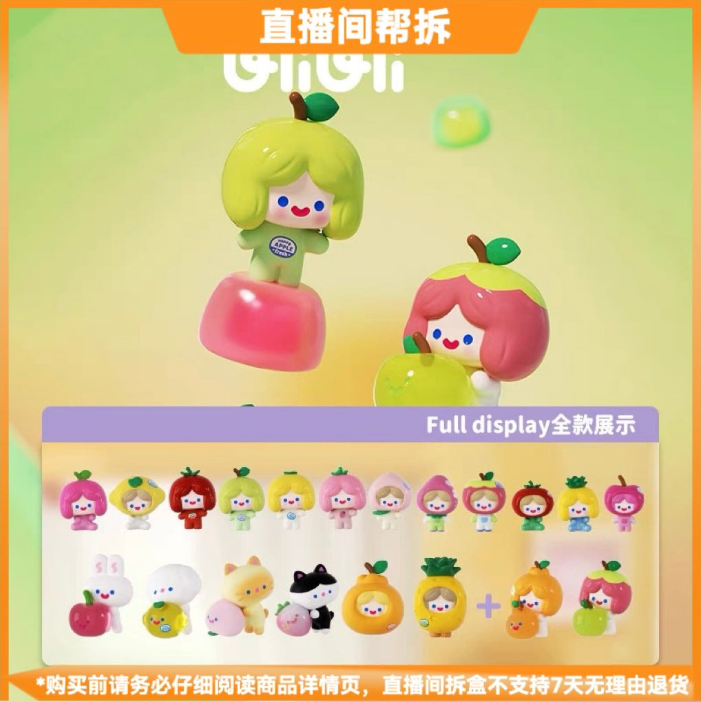 RiCO - HAPPY FRIENDS with ME everywhere - in the FRUIT BASKET BLIND BOX Series Figures