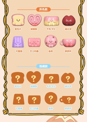 Big Cute Baking Series 2 Resin BLIND BOX Series Figures
