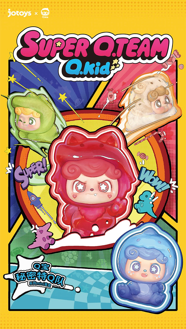 Q. Kid Super Q.Team Mini BLIND BOX Series Figures