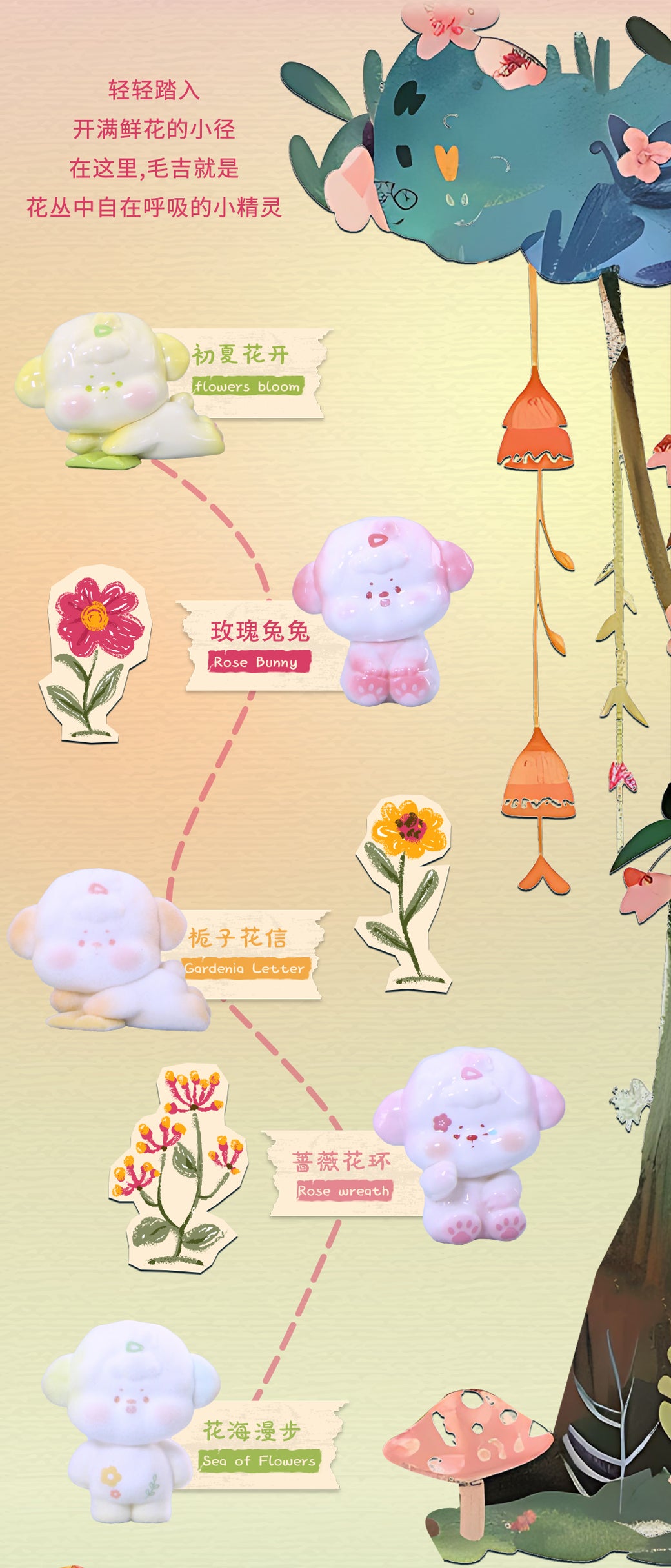 MoJi Forest Pals Blind Box Series Figures