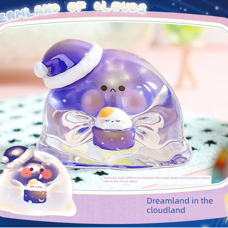 Water wave egg Wish colorful Series Blind Box Figures