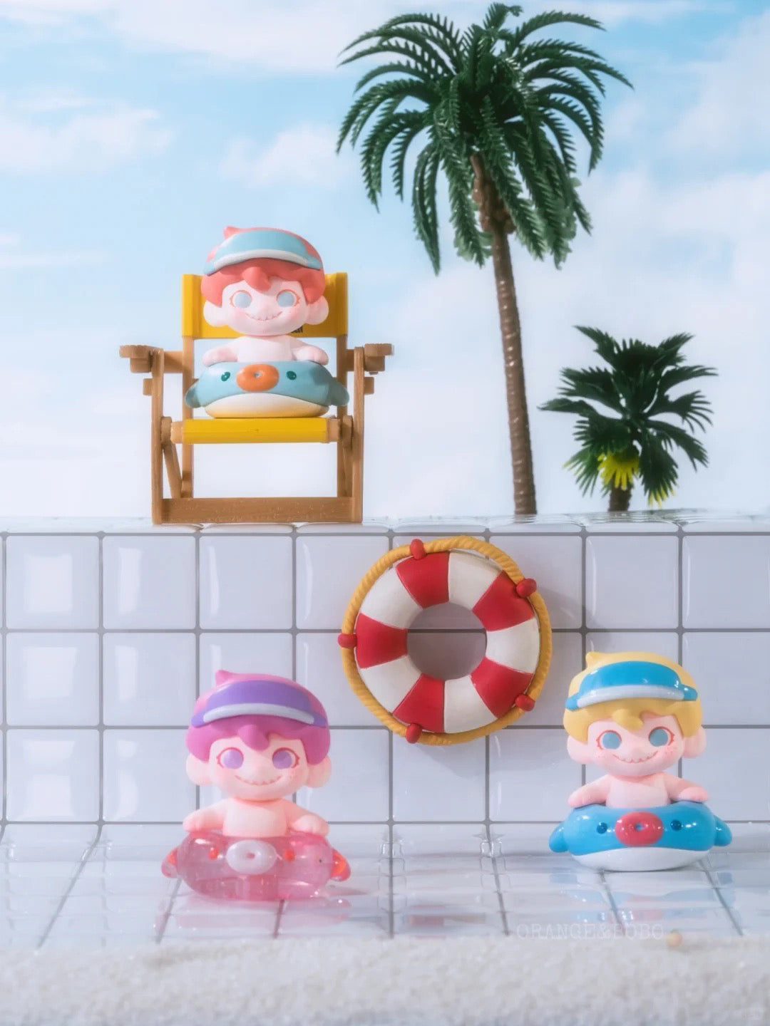 Pool party mini BLIND BOX Series Figures – Fanotoys