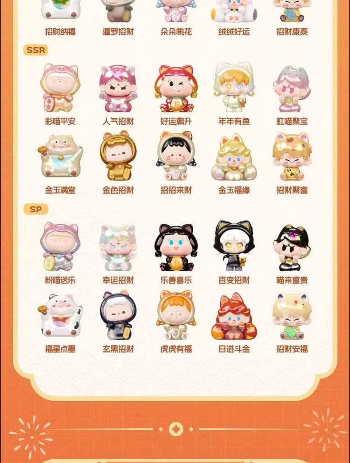 Lucky Meow BLIND BOX Series Figures