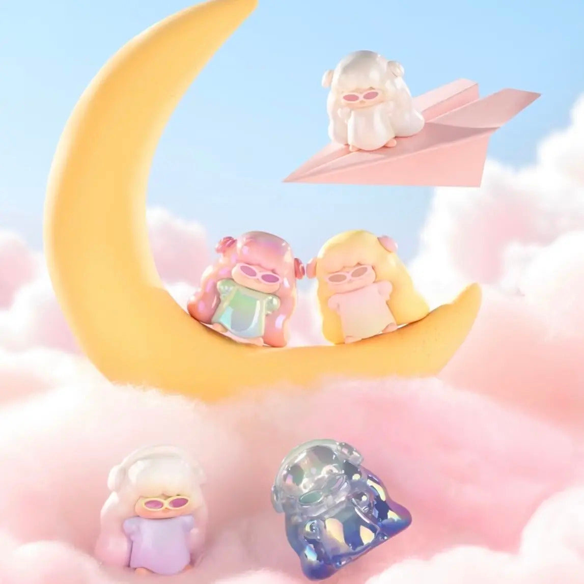 Take a holiday!Jue girl BLIND BOX Series Figures