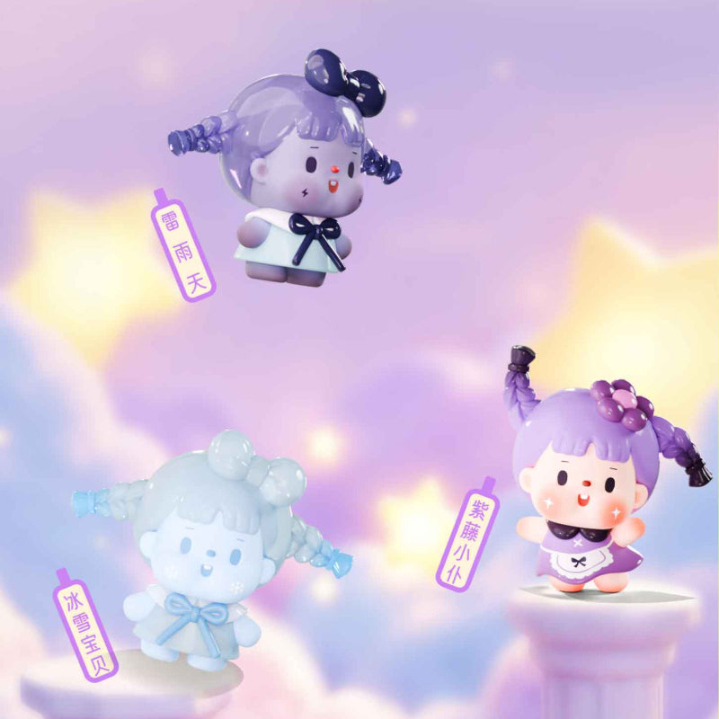 SAWY BUBBLE-Ponytail Done,Cuteness Overload Series Beans Blind Bag