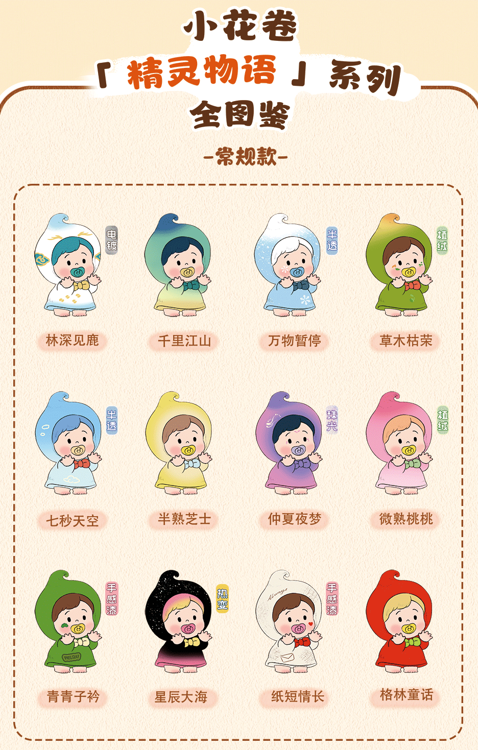 HANAMAKI-Elven Tales Blind Box Series Figures