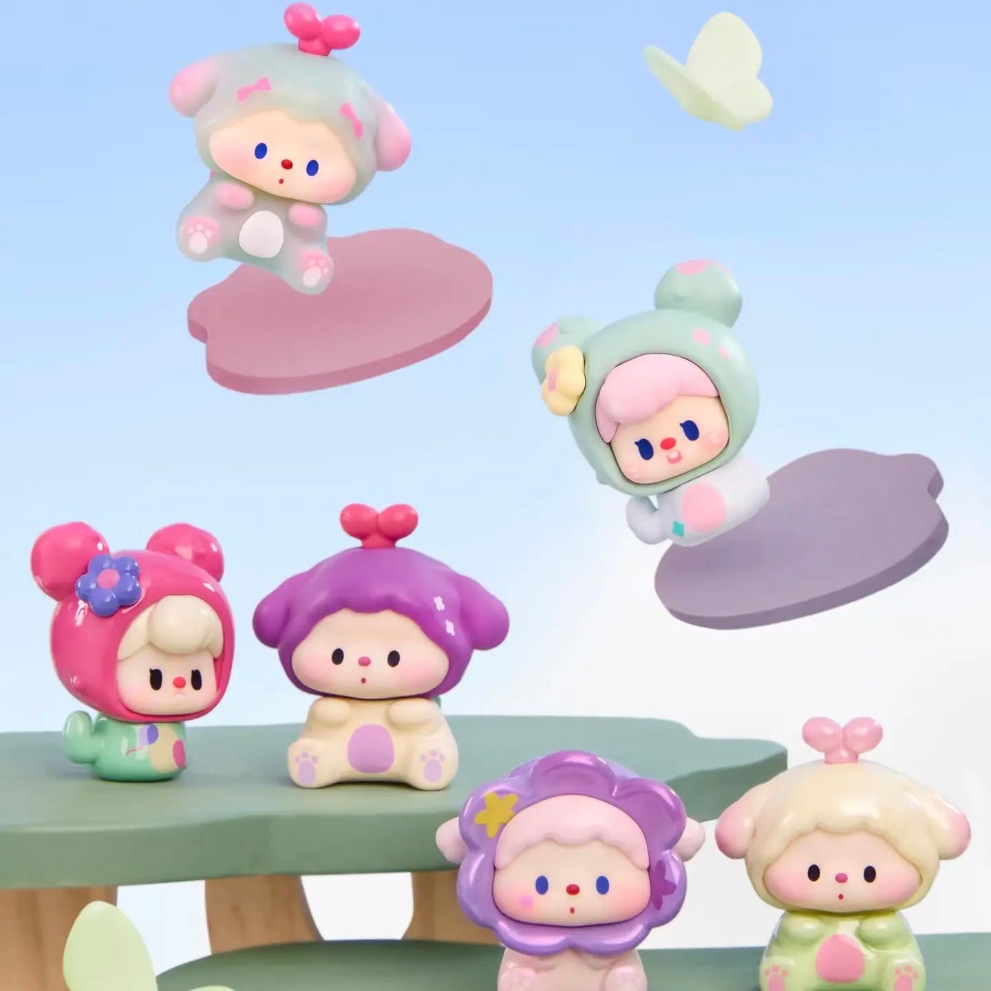 LULUDOG WONDER SEED SHOP Cute Granules BLIND BOX Series Figures