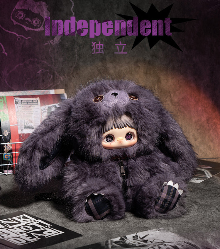 MayMei-Rebel Doll Backpack Series Plush Doll BLIND BOX Series Figures