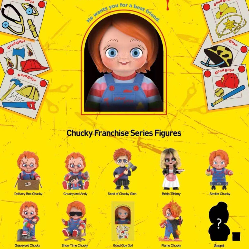 Chucky Franchise Series Blind Box Figures