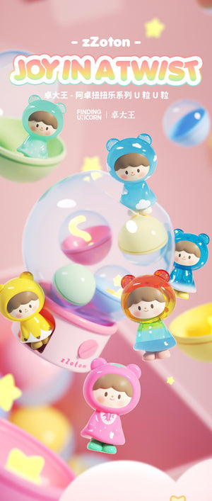 zZoton Joy In A Twist Series UliUli BLIND BOX Series Figures