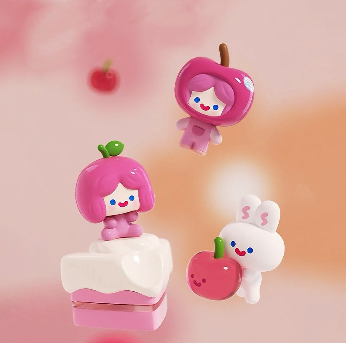 RiCO - HAPPY FRIENDS with ME everywhere - in the FRUIT BASKET BLIND BOX Series Figures