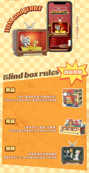 TOM and JERRY CLASSIC MOMENT 2 Blind Box Series Figures